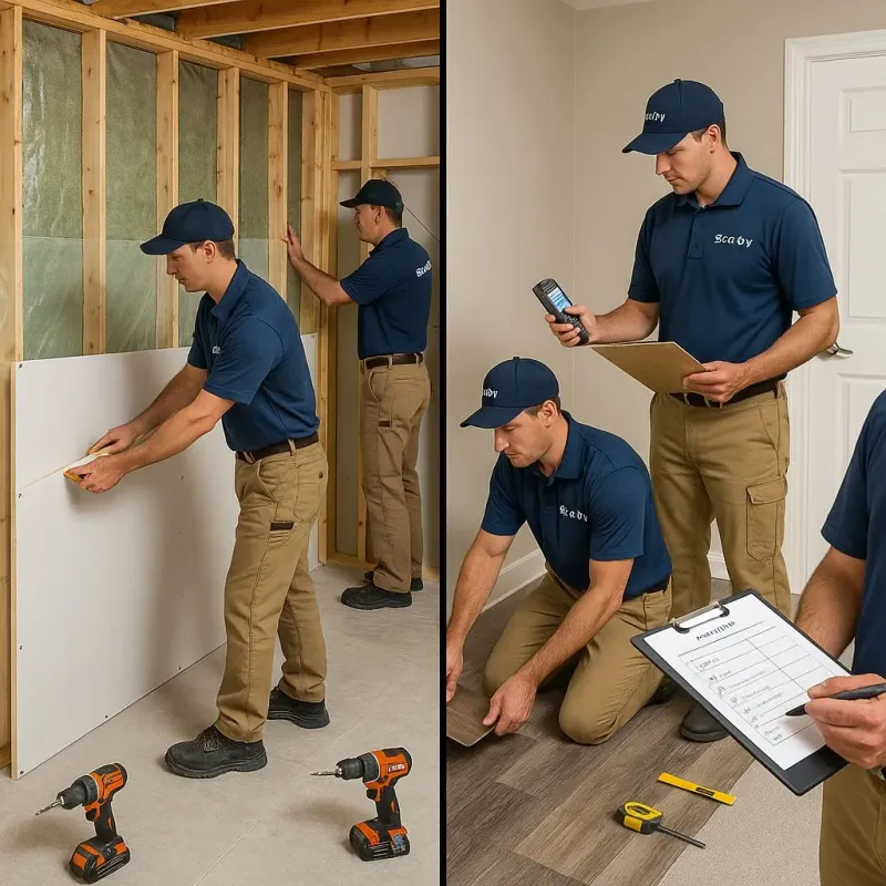 Repairs and Reconstruction process in Eau Claire County, WI
